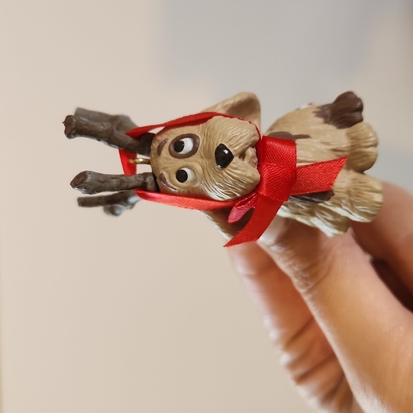 Hallmark Reindoggy Christmas Tree Ornament 1987 Brown Dog Antlers Vintage Cute - Picture 2 of 6
